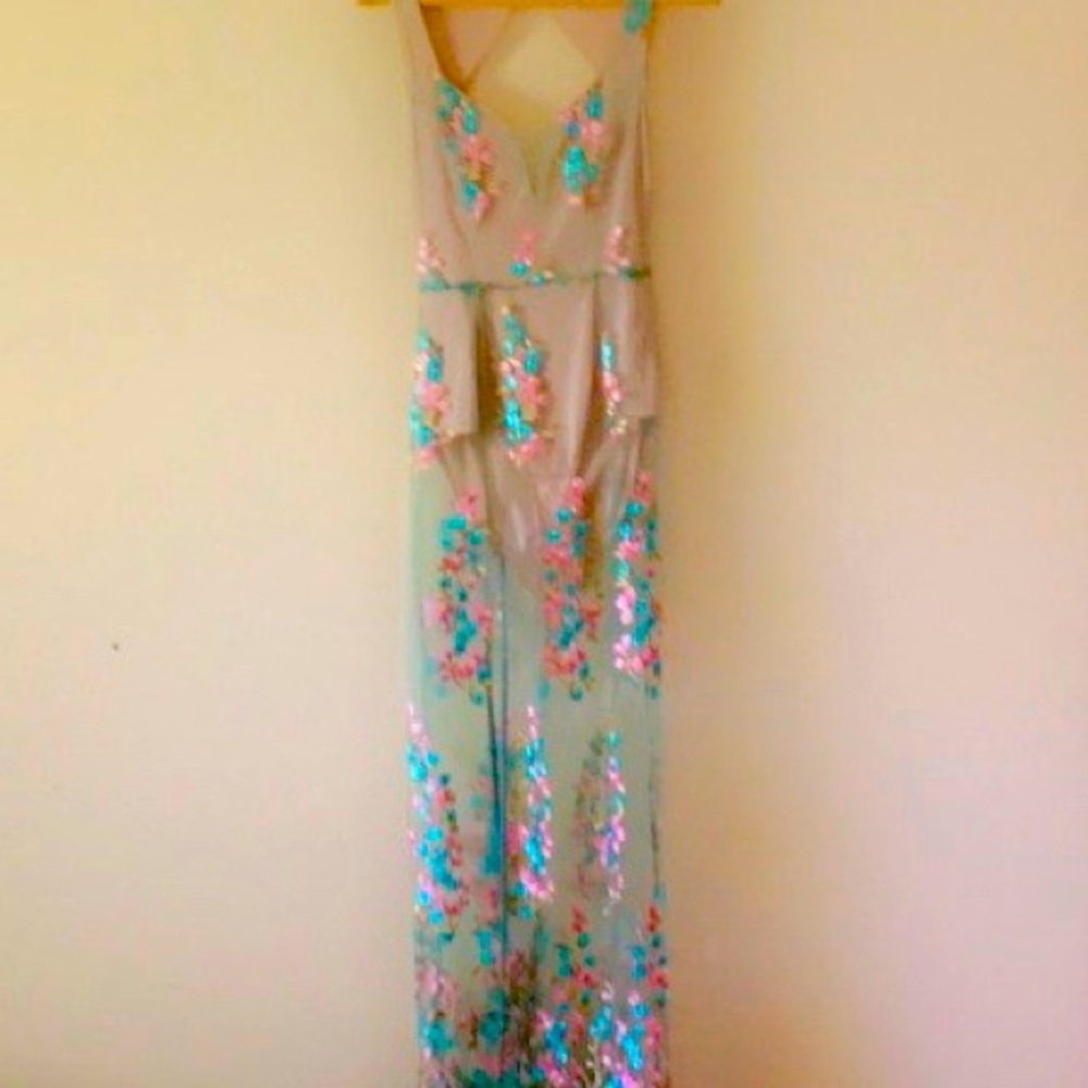 Stunning Embroidered Maxi Dress